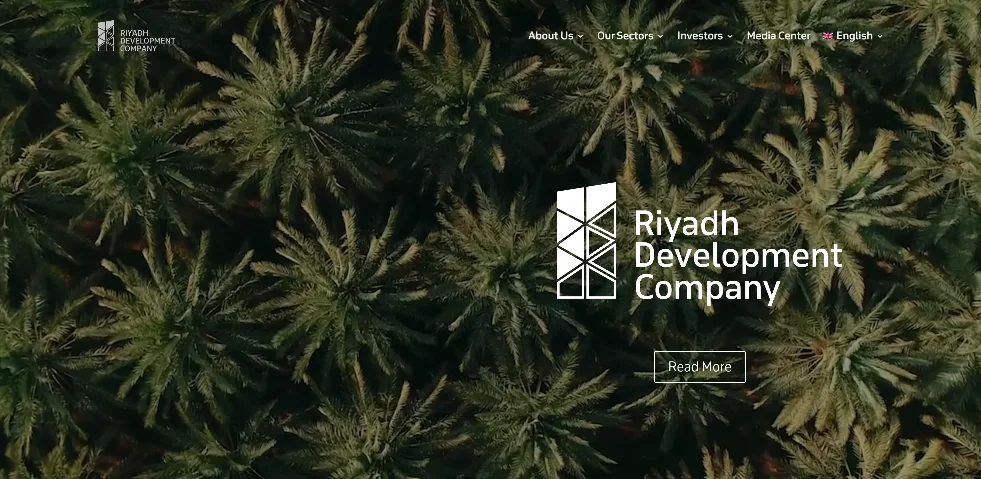 Riyadh Development Company website