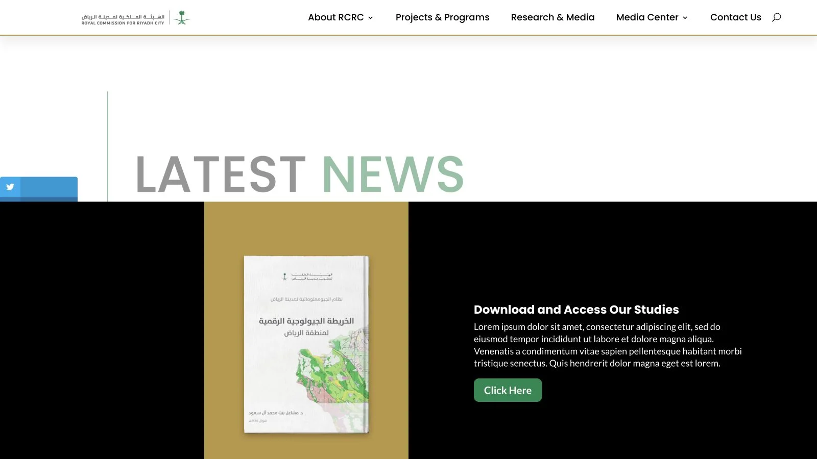 Royal Commission for Riyadh City studies download section